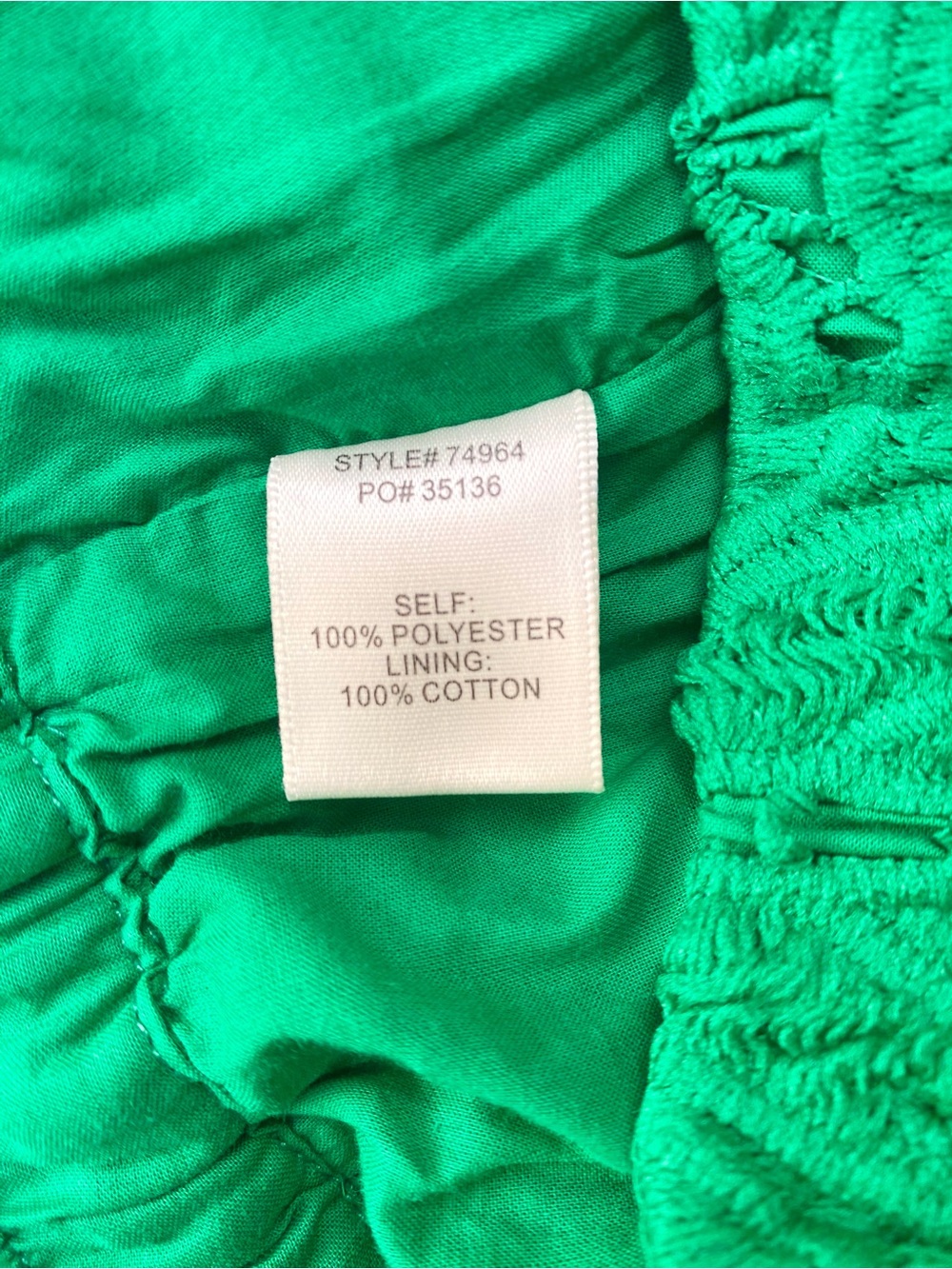 Skies Are Blue Green Lace Floral Shorts, Size XS NWT - Picture 9 of 9
